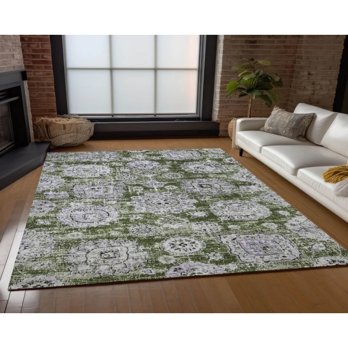 Chantille ACN634 Olive 2'6" x 3'10" Rug