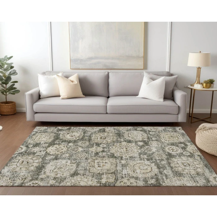 Chantille ACN634 Taupe 2'6" x 3'10" Rug