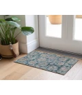 Chantille ACN634 Teal 1'8" x 2'6" Rug