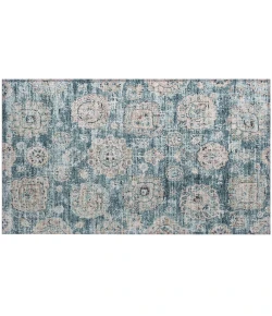 Addison Chantille ACN634 Teal 1 ft. 8 in. x 2 ft. 6 in. Rectangle Rug