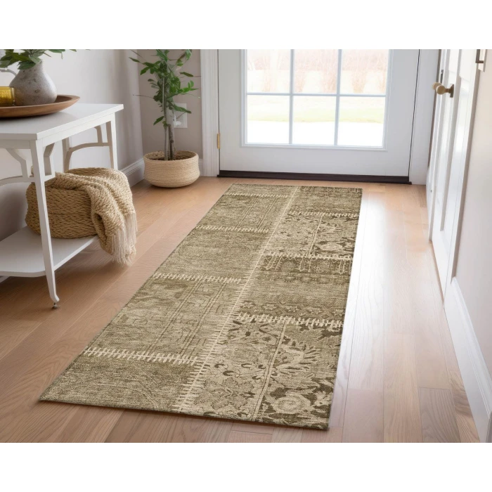 Chantille ACN635 Brown 2'3" x 7'6" Rug