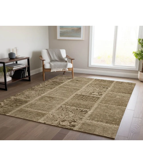 Chantille ACN635 Brown 5' x 7'6" Rug