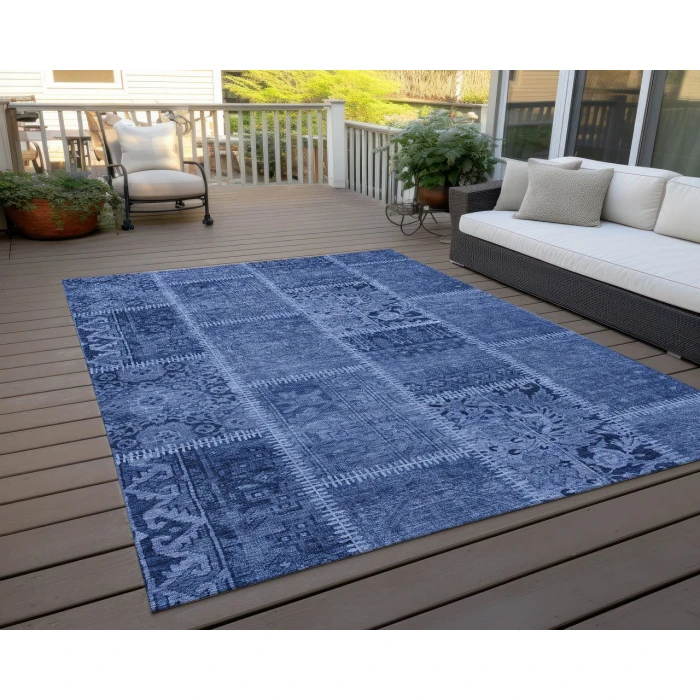 Chantille ACN635 Navy 3' x 5' Rug