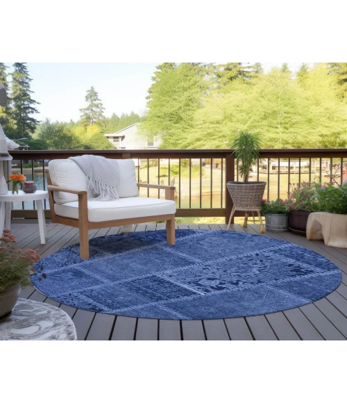 Chantille ACN635 Navy 8' x 8' Rug