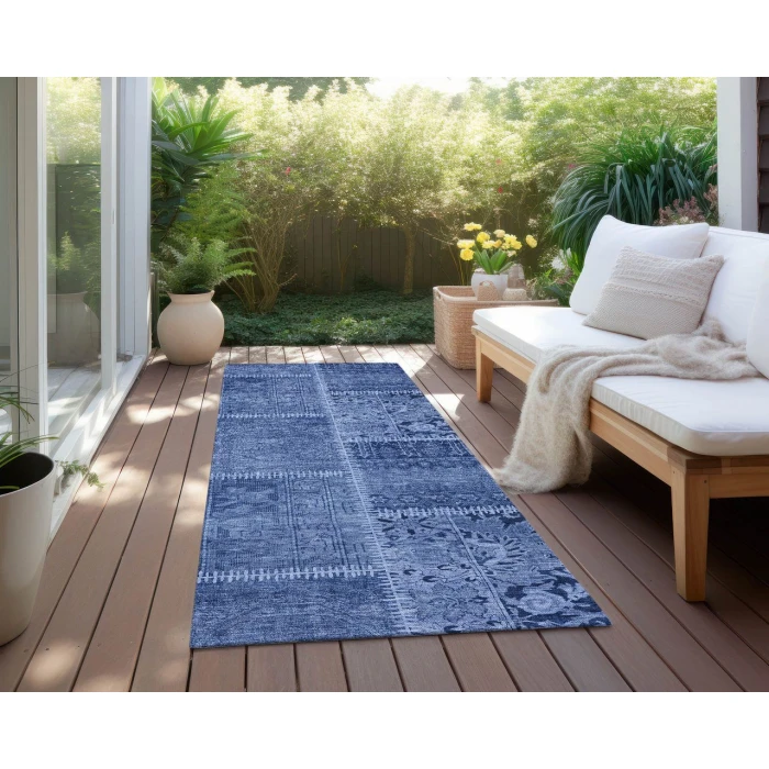 Chantille ACN635 Navy 2'3" x 7'6" Rug