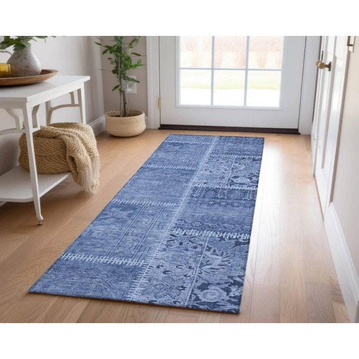 Chantille ACN635 Navy 2'3" x 7'6" Rug