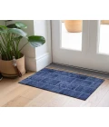 Chantille ACN635 Navy 1'8" x 2'6" Rug