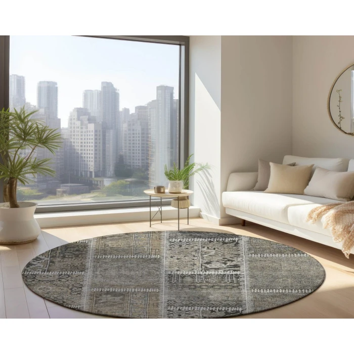 Chantille ACN635 Taupe 8' x 8' Rug