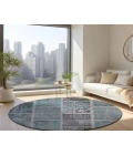Chantille ACN635 Teal 8' x 8' Rug