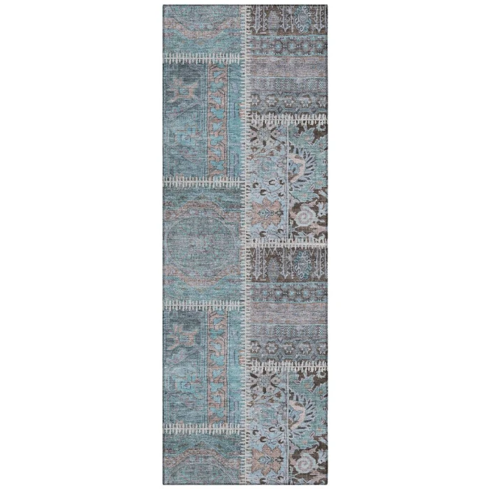 Chantille ACN635 Teal 2'3" x 7'6" Rug