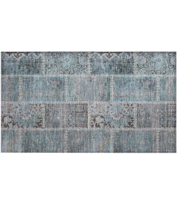 Addison Chantille ACN635 Teal 1 ft. 8 in. x 2 ft. 6 in. Rectangle Rug