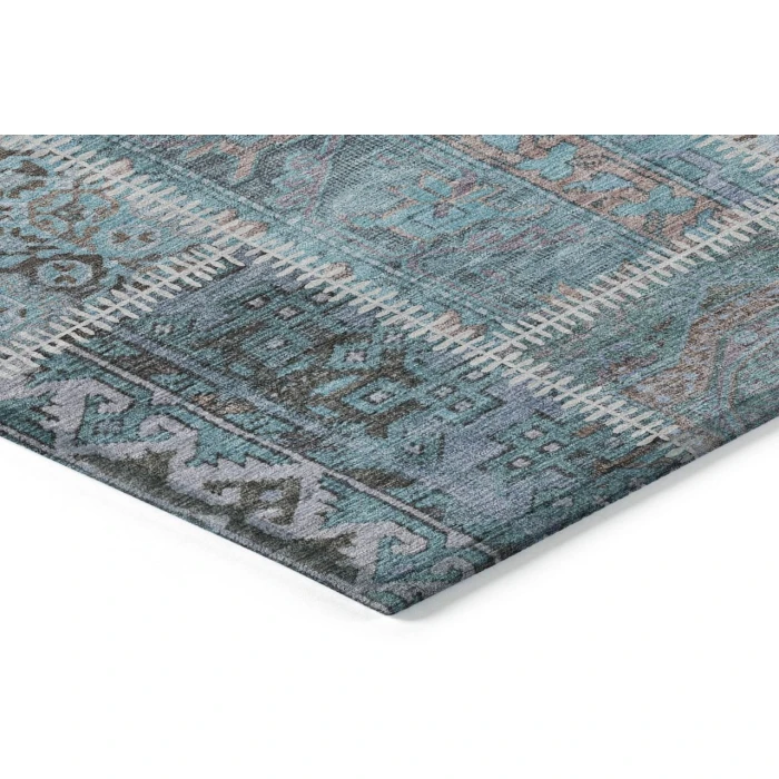 Chantille ACN635 Teal 2'6" x 3'10" Rug
