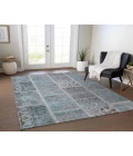 Chantille ACN635 Teal 5' x 7'6" Rug