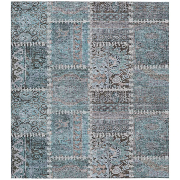 Chantille ACN635 Teal 2'6" x 3'10" Rug
