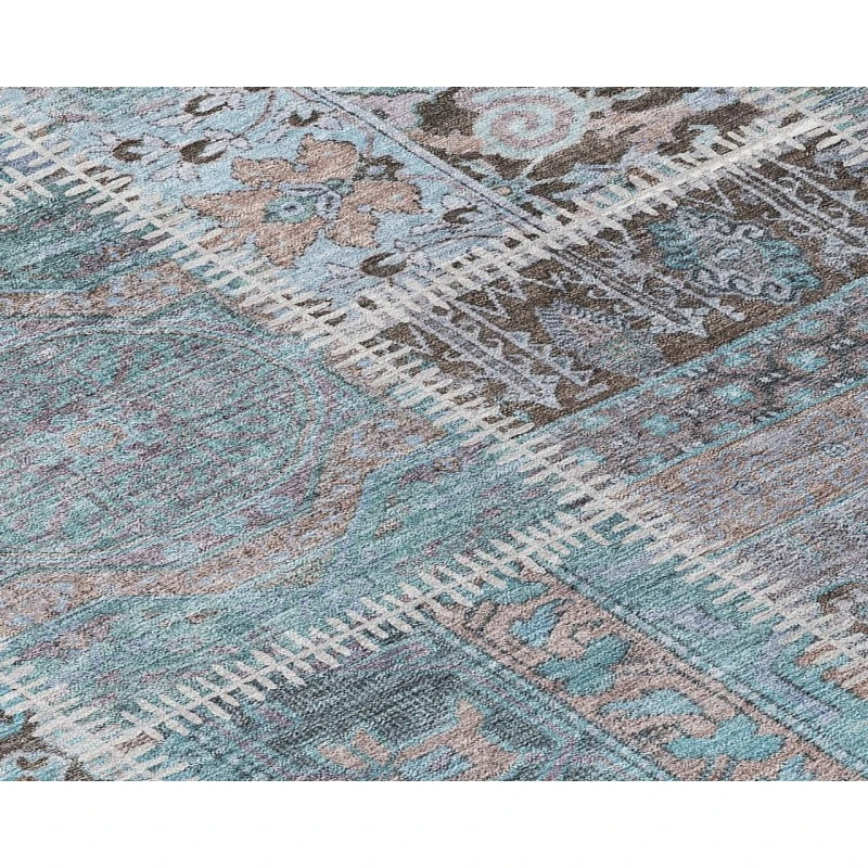 Chantille ACN635 Teal 2'3" x 7'6" Rug