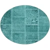 Addison Chantille ACN635 Turquoise 8 ft. x 8 ft. Round Rug