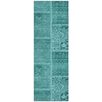 Chantille ACN635 Turquoise 2'3" x 7'6" Rug
