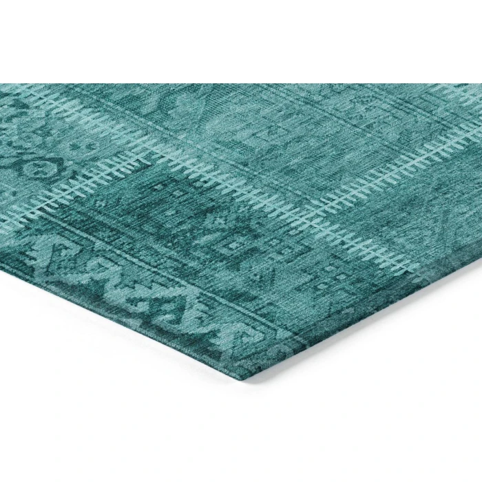 Chantille ACN635 Turquoise 2'6" x 3'10" Rug