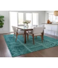 Chantille ACN635 Turquoise 3' x 5' Rug