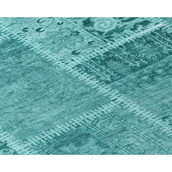 Chantille ACN635 Turquoise 2'6" x 3'10" Rug