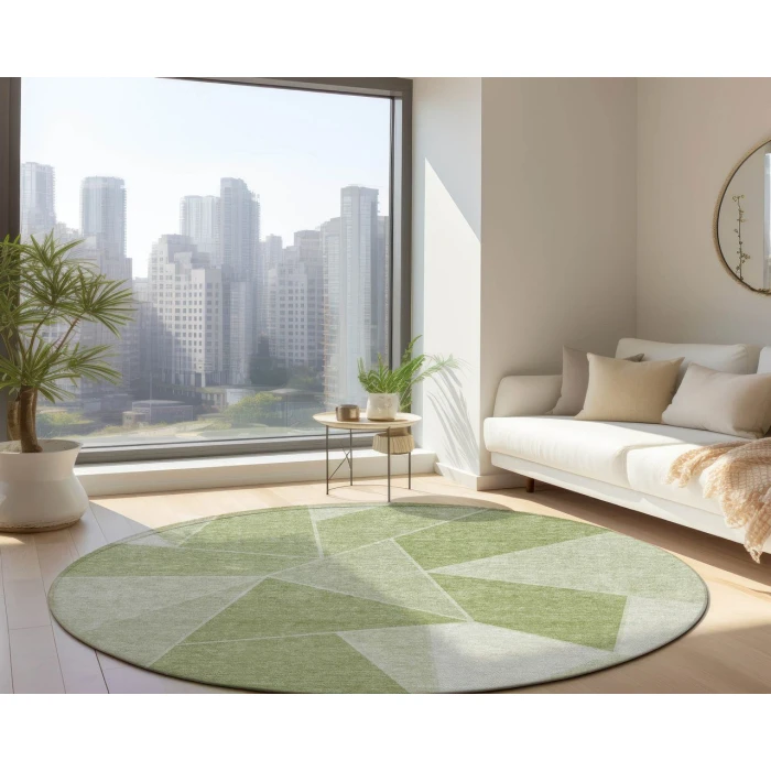 Chantille ACN636 Aloe 8' x 8' Rug
