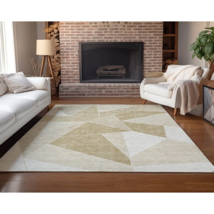 Chantille ACN636 Beige 2'6" x 3'10" Rug