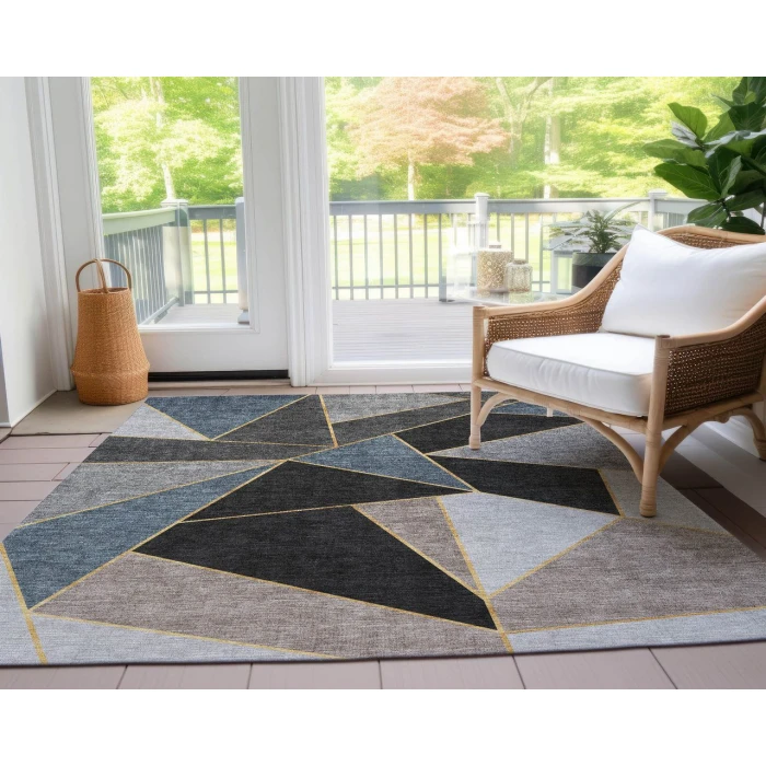 Chantille ACN636 Blue 10' x 14' Rug