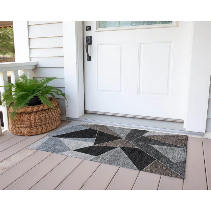 Chantille ACN636 Chocolate 1'8" x 2'6" Rug