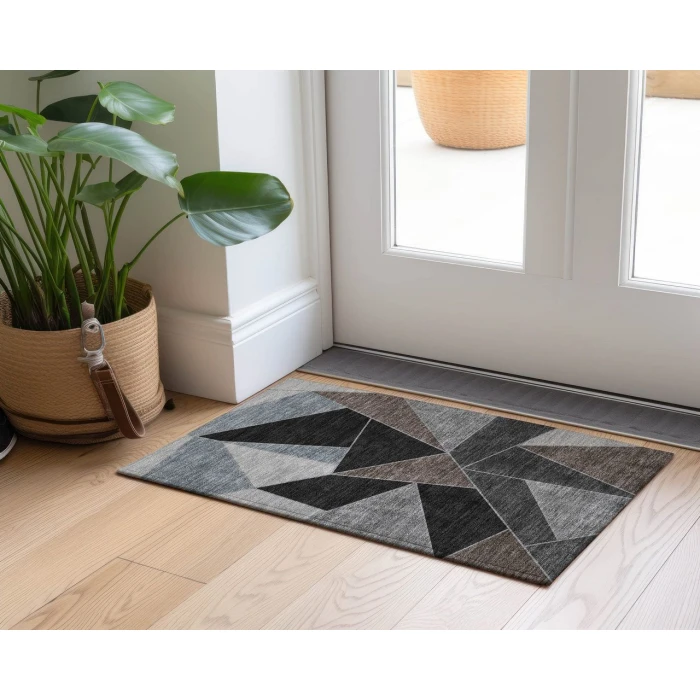 Chantille ACN636 Chocolate 1'8" x 2'6" Rug