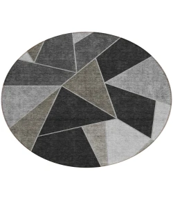 Addison Chantille ACN636 Coffee 8 ft. x 8 ft. Round Rug