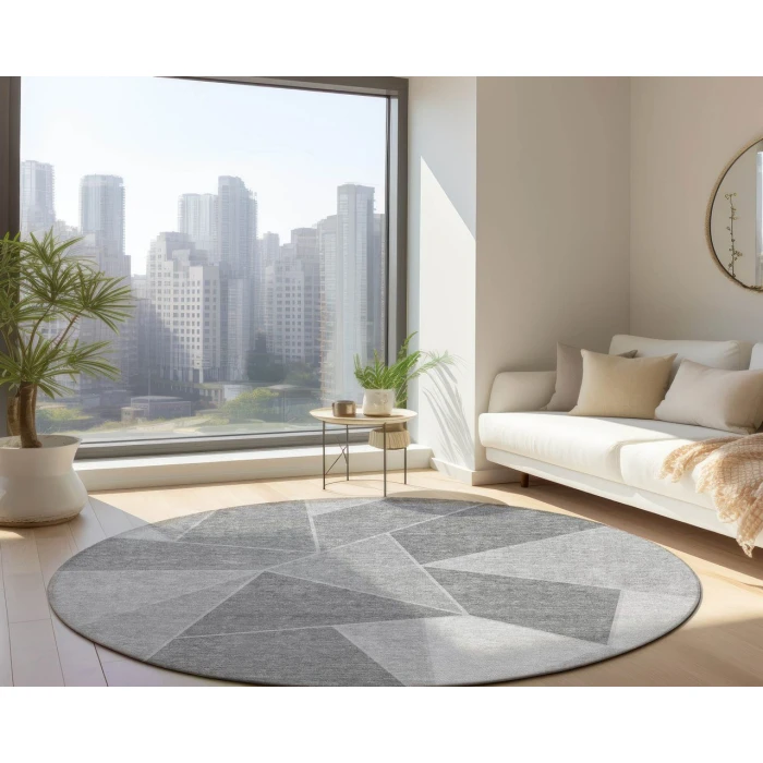 Chantille ACN636 Gray 8' x 8' Rug