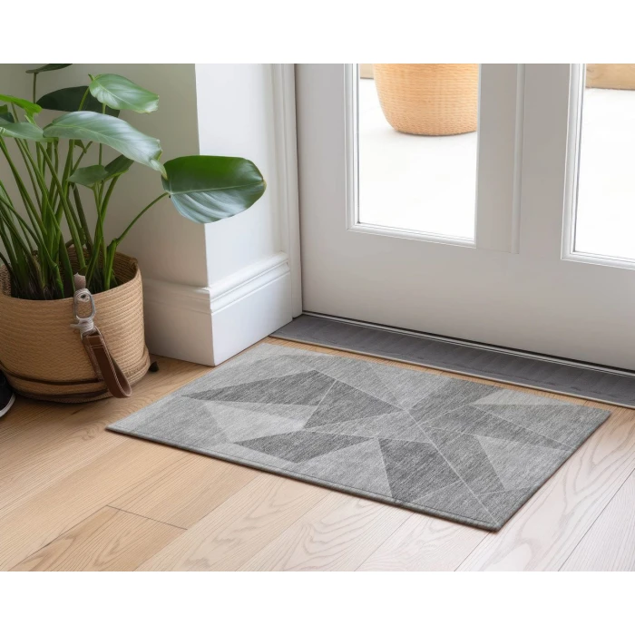 Chantille ACN636 Gray 1'8" x 2'6" Rug