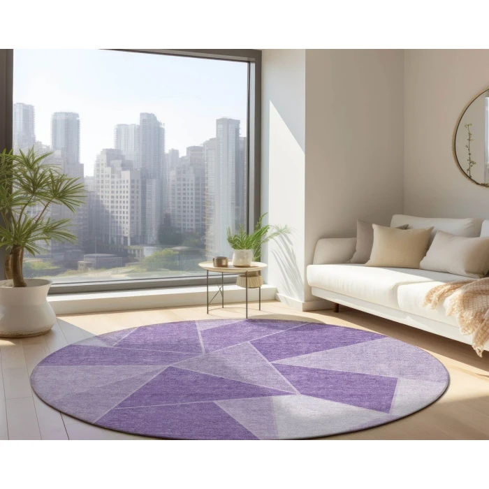 Chantille ACN636 Lilac 8' x 8' Rug