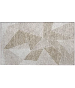 Addison Chantille ACN636 Taupe 1 ft. 8 in. x 2 ft. 6 in. Rectangle Rug