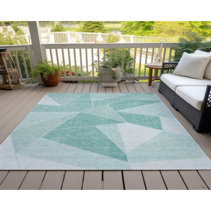 Chantille ACN636 Teal 9' x 12' Rug