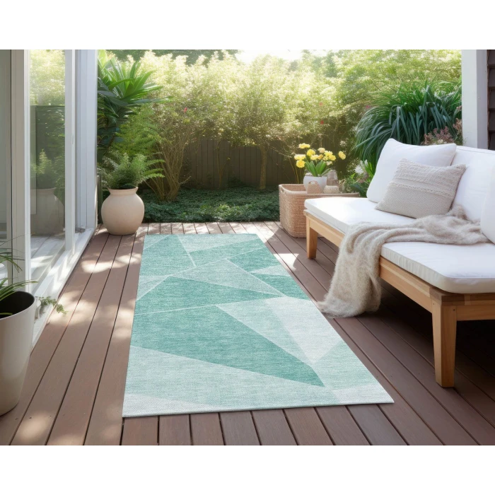 Chantille ACN636 Teal 2'3" x 7'6" Rug
