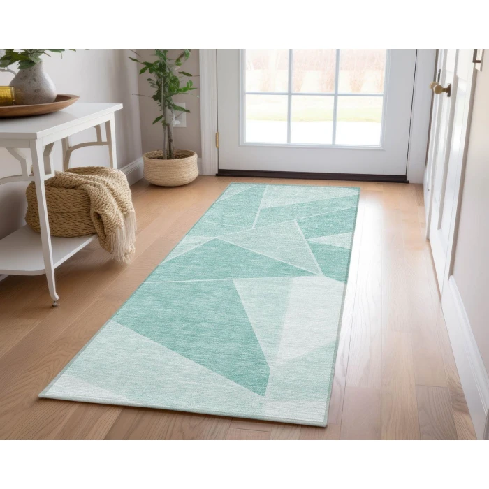 Chantille ACN636 Teal 2'3" x 7'6" Rug