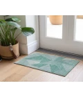 Chantille ACN636 Teal 1'8" x 2'6" Rug
