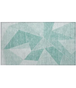 Addison Chantille ACN636 Teal 1 ft. 8 in. x 2 ft. 6 in. Rectangle Rug