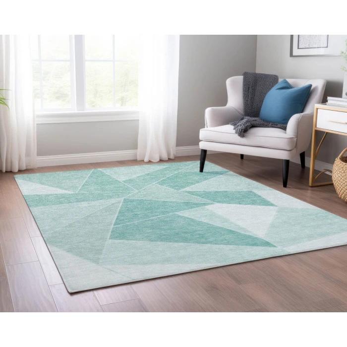 Chantille ACN636 Teal 9' x 12' Rug