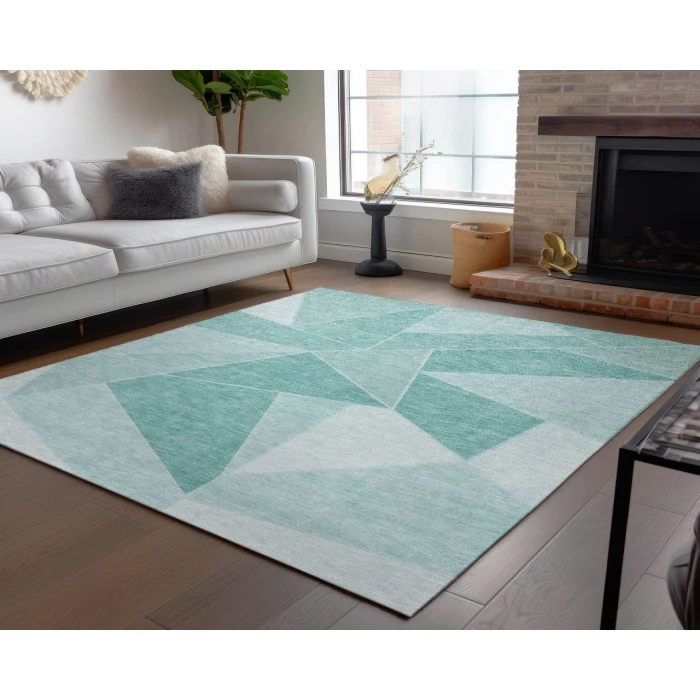 Chantille ACN636 Teal 9' x 12' Rug