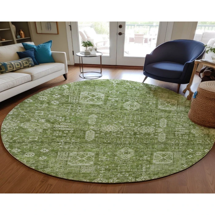 Chantille ACN637 Aloe 8' x 8' Rug