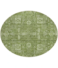 Addison Chantille ACN637 Aloe 8 ft. x 8 ft. Round Rug