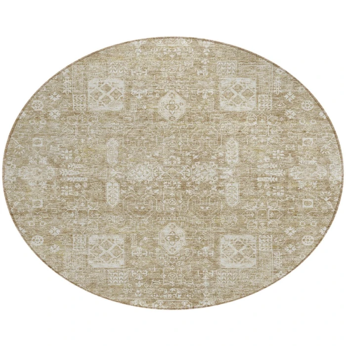 Chantille ACN637 Beige 8' x 8' Rug