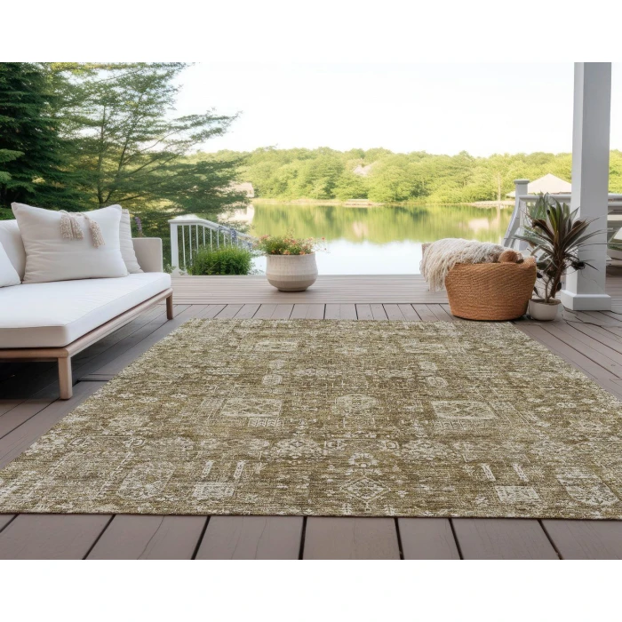 Chantille ACN637 Brown 10' x 14' Rug