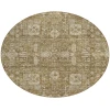 Addison Chantille ACN637 Brown 8 ft. x 8 ft. Round Rug