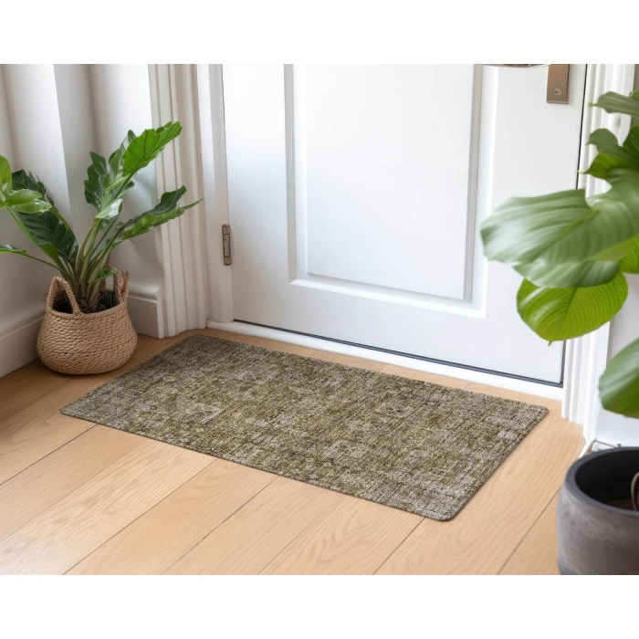 Chantille ACN637 Brown 1'8" x 2'6" Rug