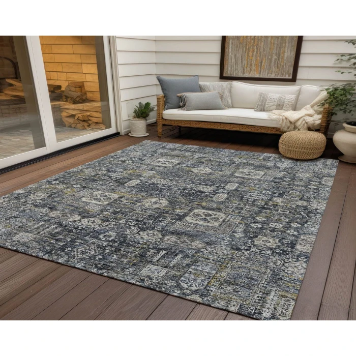 Chantille ACN637 Charcoal 3' x 5' Rug