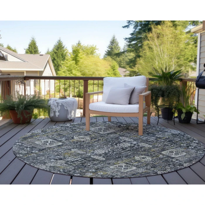Chantille ACN637 Charcoal 8' x 8' Rug