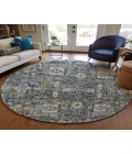 Chantille ACN637 Charcoal 8' x 8' Rug